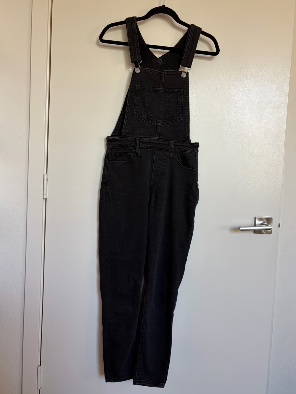 Levi's Black Denim Skinny Women's Overalls